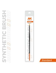 AK SYNTHETIC BRUSH - ROUND 1 - AK Interactive AKB008