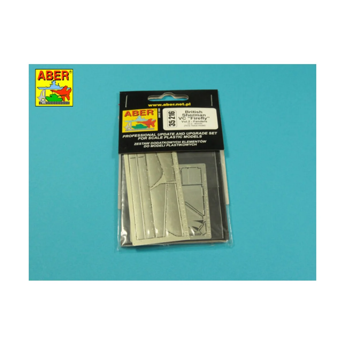 British Sherman Vc “Firefly” –vol.2- Fenders, 1/35 - Aber Models 35216