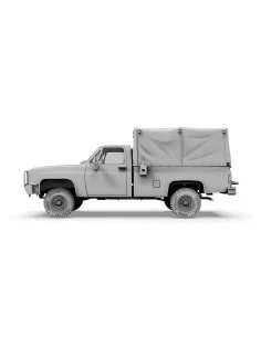M1008 TROOP CARRIER WITH TARP, 1/35 - AK Interactive AK35031 2