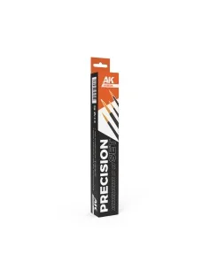 PRECISION BRUSHES SET (4 brushes) - AK Interactive AKB105