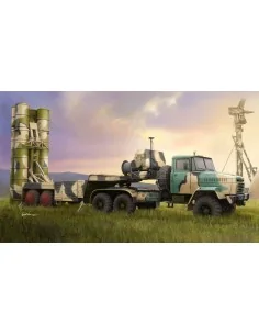 Russian KrAZ-260B Trctor w. 5P85TE TEL S-300PMU, 1/35 - Hobby Boss ...
