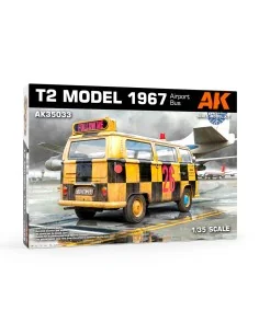 VOLKSWAGEN T2 Model 1967 Airport Bus, 1/35 - AK Interactive AK35033