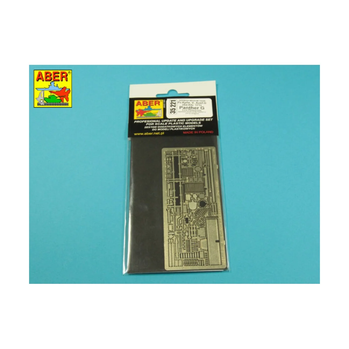 Panther Ausf.G late-basic set, 1/35 - Aber Models 35221