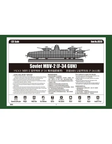 Soviet MBV-2 (late L-11 GUN), 1/35 - Hobby Boss 85515