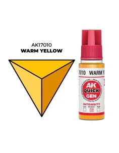 WARM YELLOW 18 ml - QUICK GEN - AK Interactive AK17010