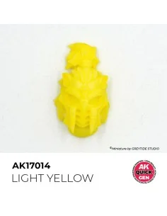 LIGHT YELLOW 18 ml - QUICK GEN - AK Interactive AK17014 2