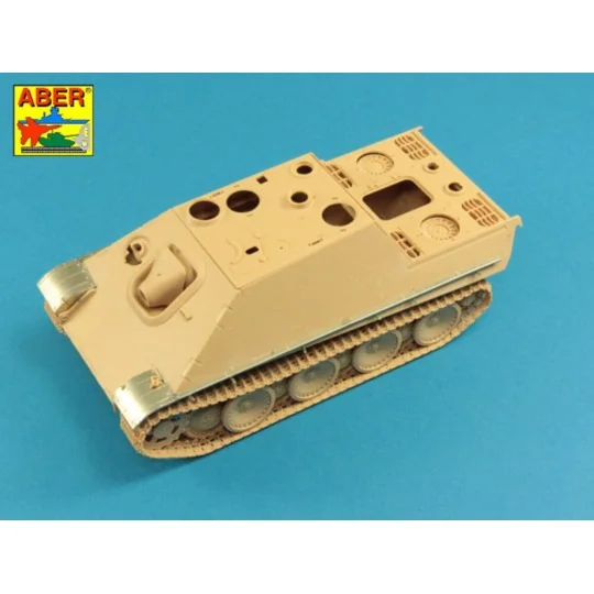 Fenders for Panther Ausf.G & Jagdpanther, 1/35 - Aber Models 35222