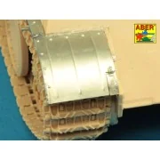 Fenders for Panther Ausf.G & Jagdpanther, 1/35 - Aber Models 35222