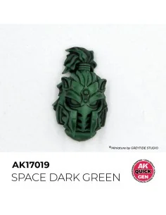 SPACE DARK GREEN 18 ml - QUICK GEN - AK Interactive AK17019 2