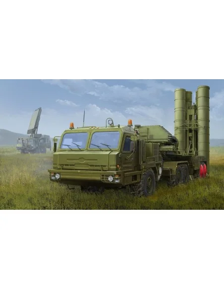 Russian BAZ-64022 with 5P85TE2 TEL S-400, 1/35 - Hobby Boss 85517