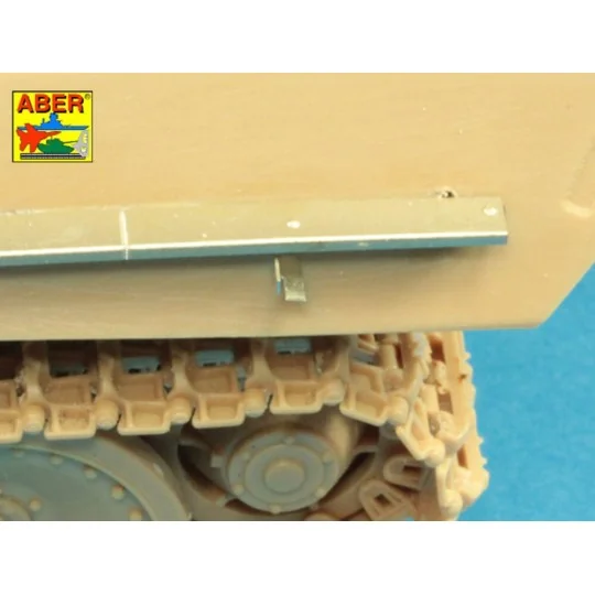 Fenders for Panther Ausf.G & Jagdpanther, 1/35 - Aber Models 35222