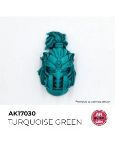 TURQUOISE GREEN 18 ml - QUICK GEN - AK Interactive AK17030 2