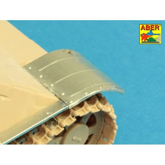 Fenders for Panther Ausf.G & Jagdpanther, 1/35 - Aber Models 35222