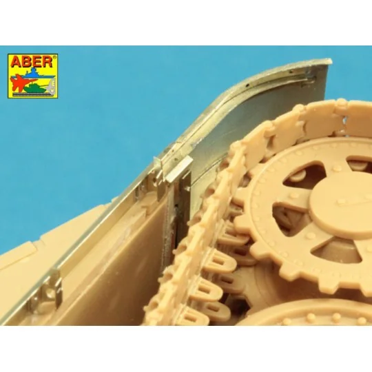 Fenders for Panther Ausf.G & Jagdpanther, 1/35 - Aber Models 35222