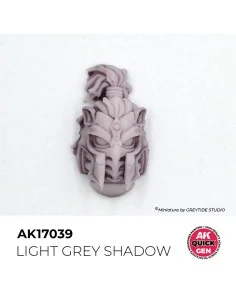 LIGHT GREY SHADOW 18 ml - QUICK GEN - AK Interactive AK17039 2