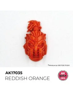 REDDISH ORANGE 18 ml - QUICK GEN - AK Interactive AK17035 2