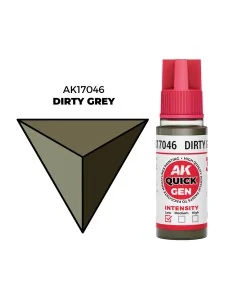 DIRTY GREY 18 ml - QUICK GEN - AK Interactive AK17046
