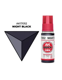 NIGHT BLACK 18 ml - QUICK GEN - AK Interactive AK17052