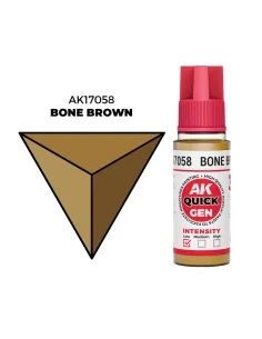 BONE BROWN 18 ml - QUICK GEN - AK Interactive AK17058
