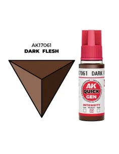 DARK FLESH 18 ml - QUICK GEN - AK Interactive AK17061