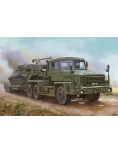 Scammell Commander with 62 tonne Crane Fruehauf semi-trailer, 1/35 ...