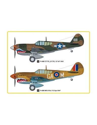 P-40E Kitty Hawk Fighter, 1/48 - Hobby Boss 85801