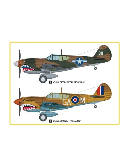 P-40E Kitty Hawk Fighter, 1/48 - Hobby Boss 85801
