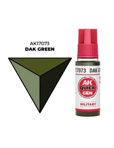 DAK GREEN 18 ml - QUICK GEN - AK Interactive AK17073