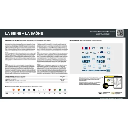 Twin Set La Seine + La Saone - Heller 85050