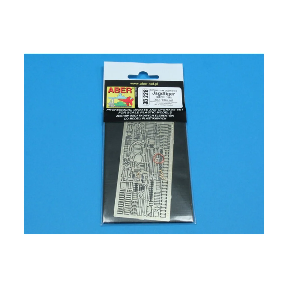 Jagdtiger – vol. 1 basic set, 1/35 - Aber Models 35228 Jagdtiger – vol. 1 basic set, 1/35 - Aber Models 35228