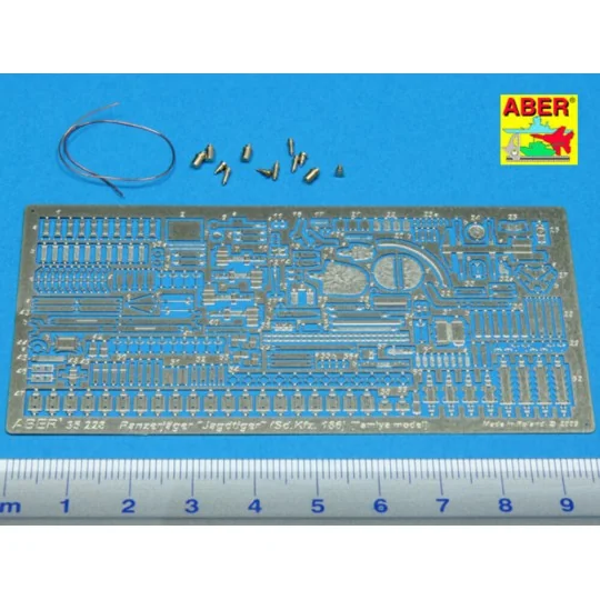 Jagdtiger – vol. 1 basic set, 1/35 - Aber Models 35228 Jagdtiger – vol. 1 basic set, 1/35 - Aber Models 35228