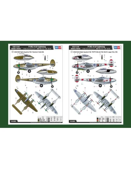 P-38L-5-LO Lightning, 1/48 - Hobby Boss 85805