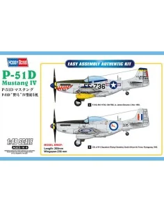 P-51D Mustang IV Fighter, 1/48 - Hobby Boss 85806