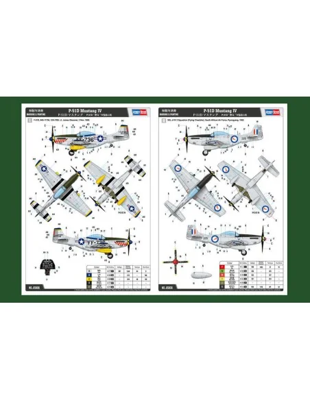 P-51D Mustang IV Fighter, 1/48 - Hobby Boss 85806