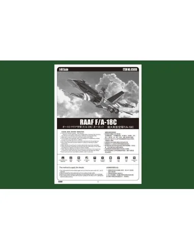 RAAF F/A-18C, 1/48 - Hobby Boss 85809