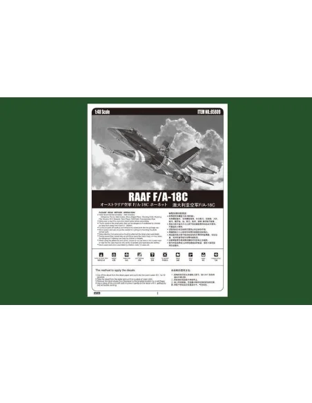 RAAF F/A-18C, 1/48 - Hobby Boss 85809
