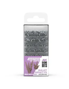 BULLET IMPACT FX - BASING BITS 43 pieces - AK Interactive AKBIT0018