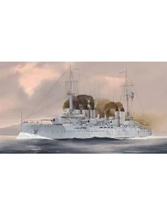 French Navy Pre-Dreadnought Battleship Danton, 1/350 - Hobby Boss 8...