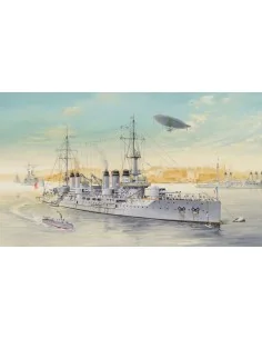 French Navy Pre-Dreadnought Battleship Voltaire, 1/350 - Hobby Boss...
