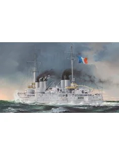 French Navy Pre-Dreadnought Battleship Condorcet, 1/350 - Hobby Bos...