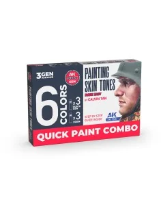 PAINTING SKIN TONES - AK Interactive AK17526