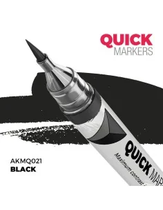 BLACK - QUICK MARKER - AK Interactive AKMQ021