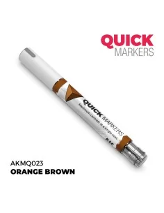 ORANGE BROWN - QUICK MARKER - AK Interactive AKMQ023 2