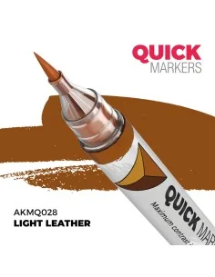 LIGHT LEATHER - QUICK MARKER - AK Interactive AKMQ028