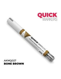 BONE BROWN - QUICK MARKER - AK Interactive AKMQ027 2