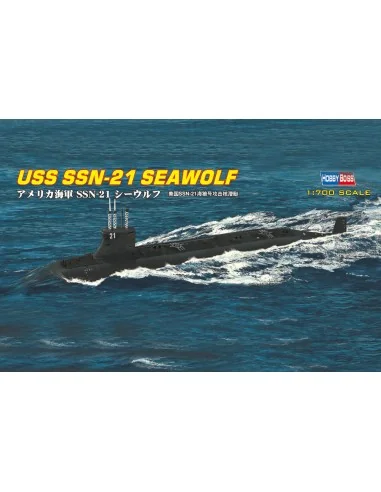 USS SSN-21 SEAWOLF ATTACK SUBMARINE, 1/700 - Hobby Boss 87003