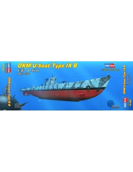 DKM U-boat Type IX B, 1/700 - Hobby Boss 87006