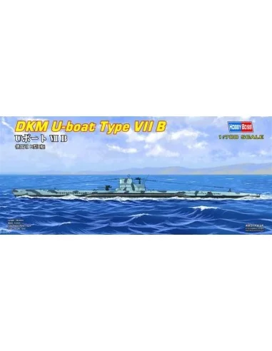 [NO_DESC] DKM U-boat Type VII B, 1/700 - Hobby Boss 87008