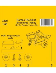 Romeo Ro.43/44 Beaching Trolley, 1/48 - CMK 129-4329