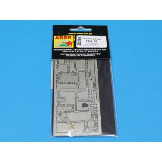 German 3, 7 cm Flak 36/37, 1/35 - Aber Models 35244